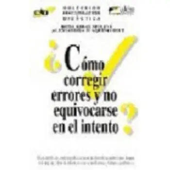 COMO CORREGIR ERRORES Y NO EQUIV