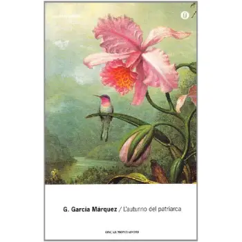 L`AUTUNNO DEL PATRIARCA  COPERTINA FLESSIBLE