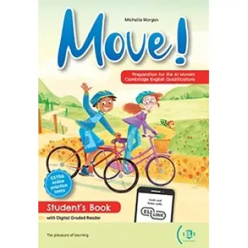 MOVE! PREPARATION FOR CAMBRIDGE YLE MOVERS SB (+ DIGITAL BOOK + DOWNLOADABLE AUDIO)