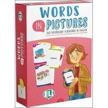 WORDS IN PICTURES FLASHCARDS PRINTED SET + DIGITAL VERSION AND ELILINK