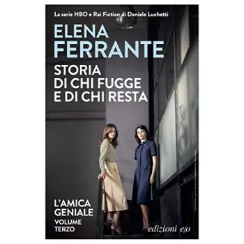 STORIA DI CHI FUGGE DI CHI RESTA  COPERTINA FLESSIBLE