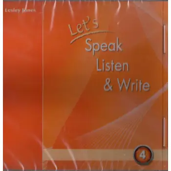 LET'S SPEAK LISTEN & WRITE 4 CD CLASS