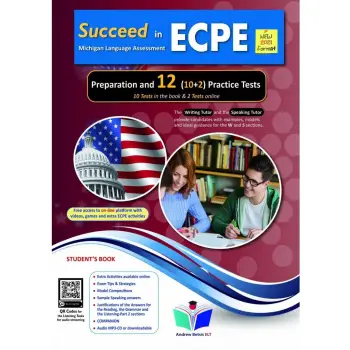 SUCCEED IN MICHIGAN ECPE 12 PRACTICE TESTS 2021 FORMAT SB