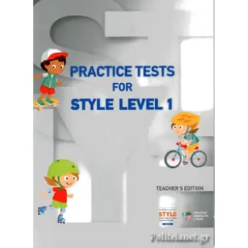PRACTICE TESTS FOR STYLE LEVEL 1 TCHR'S (+ CD (2)) PRACTICE TESTS FOR STYLE LEVEL 1 TCHR'S (+ CD (2))