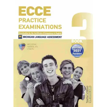 ECCE PRACTICE EXAMINATIONS 3 TCHR'S (+ON LINE AUDIO) REVISED FORMAT 2021