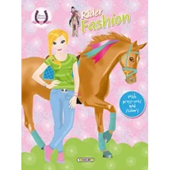 2 ΣΕΛ. ΑΥΤΟΚΟΛΛΗΤΑ HORSES PASSION-RIDER FASHION HORSES PASSION