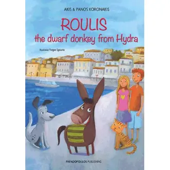 ROULIS THE DWARF DONKEY FROM HYDRA