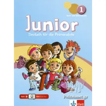 JUNIOR 1 KURSBUCH & ARBEITSBUCH (+AUDIOS ONLINE + KLETT BOOK-APP)