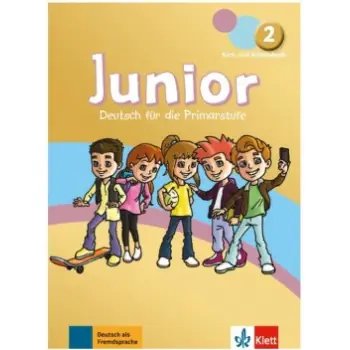 JUNIOR 2 KURSBUCH & ARBEITSBUCH (+AUDIOS ONLINE + KLETT BOOK-APP)