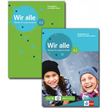 WIR ALLE A2 UBUNGSBUCH (+AUDIOS-ONLINE+KLETT BOOK-APP+TRAINNINGSHEFT)