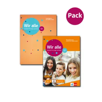 WIR ALLE B1 UBUNGSBUCH (+GLOSSAR MIT AUDIOS & VIDEOS ON LINE+TRAININGSHEFT)