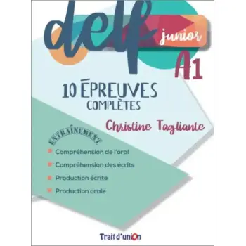 DELF JUNIOR A1 10 EPREUVES COMPLETES CD