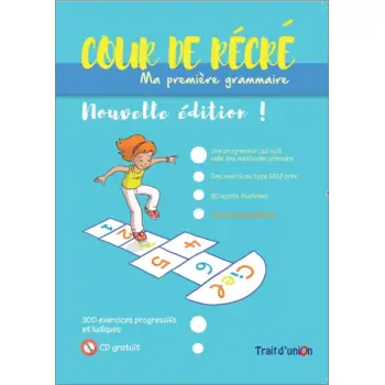 COUR DE RECRE MA PREMIERE GRAMMAIRE (+ CD) PROFESSEUR - N/E