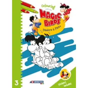 COLOURING WITH THE MAGIC BIRDS: PANDORA AND PLATO