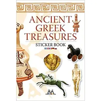 ANCIENT GREEK TREASURES STICKER BOOK PB