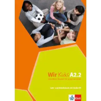 WIR KIDS A2.2 KURSBUCH & ARBEITSBUCH (+ CD)