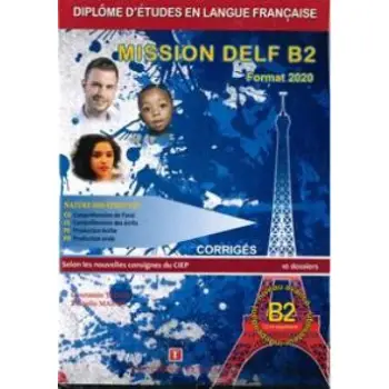 MISSION DELF B2 CORRIGES + CD FORMAT 2020