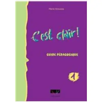 C'EST CLAIR 1 GUIDE PEDAGOGIQUE N/E