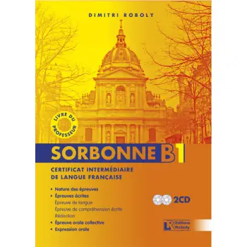 SORBONNE B1 PROFESSEUR