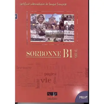 SORBONNE B1 ORAL PROFESSEUR