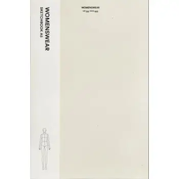 FASHIONARY WOMENSWEAR SKETCHBOOK A5 HC