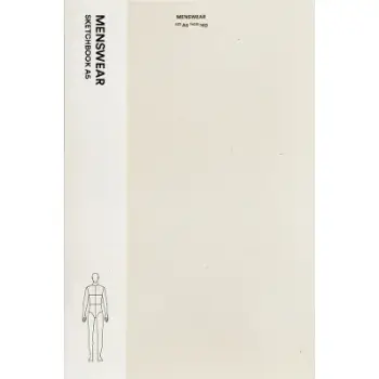 FASHIONARY MENSWEAR SKETCHBOOK A5 HC