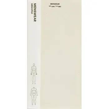 FASHIONARY MENSWEAR MEMOPAD PB