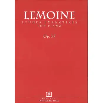 LEMOINE OP.37 ETUDES ENFANTINES FOR PIANO