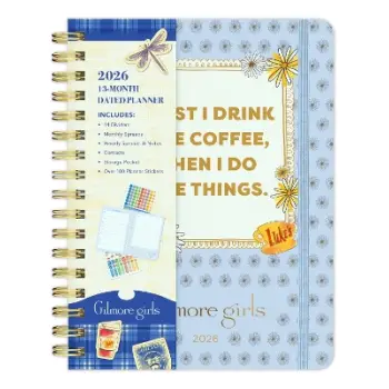2026 GILMORE GIRLS 13-MONTH WEEKLY PLANNER SPIRAL