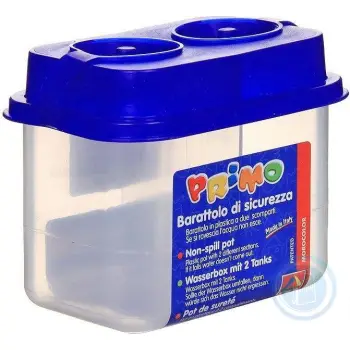 PRIMO ΔΟΧΕΙΟ ΓΙΑ ΠΛΥΣΙΜΟ ΠΙΝΕΛΩΝ ΠΛΑΣΤΙΚΟ ΜΕ ΑΣΦΑΛΕΙΑ