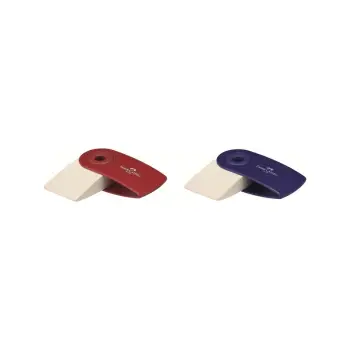 ΓΟΜΑ FABER CASTELL SLEEVE ΚΟΚΚΙΝΗ & ΜΠΛΕ