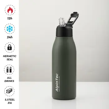 ΘΕΡΜΟΣ ALPINTEC FELLOW 600ML BLACK