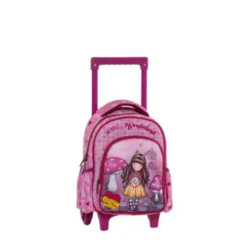 ΣΧΟΛΙΚΗ ΤΣΑΝΤΑ TROLLEY ΝΗΠΙΟΥ SANTORO GORJUSS - JUST ONE SECOND (PINK) 237243 (2023)