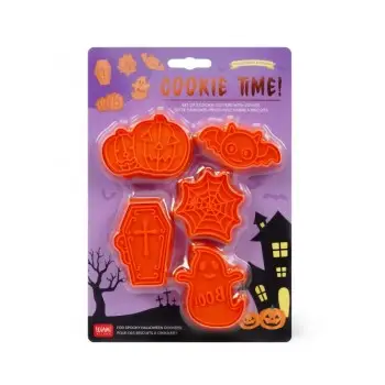 ΦΟΡΜΕΣ ΚΟΠΗΣ ΜΠΙΣΚΟΤΩΝ ΜΕ ΘΕΜΑ HALLOWEEN LEGAMI COOKIE CUTTERS ΣΕΤ 5 ΔΙΑΦΟΡΕΤΙΚΑ ΣΧΕΔΙΑ HCC0001