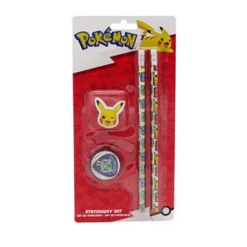 POKEMON ΣΧΟΛΙΚΟ ΣΕΤ ΣΕ BLISTER (2 ΜΟΛΥΒΙΑ - ΞΥΣΤΡΑ - ΓΟΜΑ) - 09489 2023