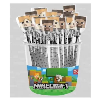ΜΟΛΥΒΙ ΜΕ ΣΧΗΜΑΤΙΣΜΕΝΗ ΓΟΜΑ GRAFFITI MINECRAFT 248111