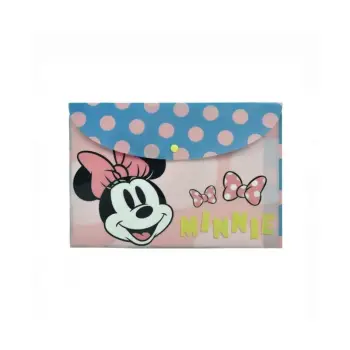 GIM ΦΑΚΕΛΟΣ ΚΟΥΜΠΙ Α4 PP MINNIE