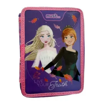 Σχολική Κασετίνα Διπλή Γεμάτη Disney Frozen Live Your Truth Must