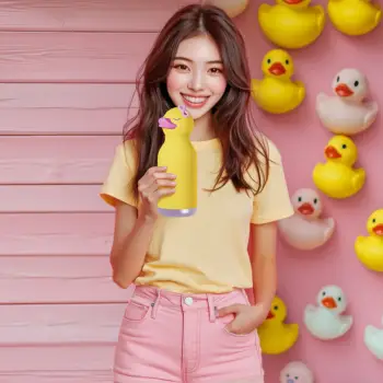 ΜΠΟΥΚΑΛΙ ΘΕΡΜΟΣ 475ml BESTIE DUCKY ASOBU