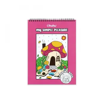 ΒΙΒΛΙΟ ΖΩΓΡΑΦΙΚΗΣ OHUHU BLEEDPROOF COLORING BOOK MY SIMPLE PLEASURE