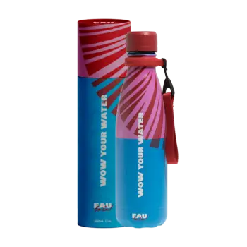 ΜΠΟΥΚΑΛΙ ΘΕΡΜΟΣ ΑΠΟ ΑΝΟΞΕΙΔΩΤΟ ΑΤΣΑΛΙ EAU LALA 500ml ΚΟΚΚΙΝΟ SABT50001