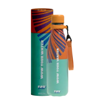ΜΠΟΥΚΑΛΙ ΘΕΡΜΟΣ ΑΠΟ ΑΝΟΞΕΙΔΩΤΟ ΑΤΣΑΛΙ EAU LALA 500ml  ΠΟΡΤΟΚΑΛΙ SABT50003