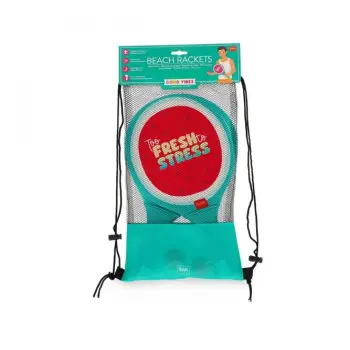 ΡΑΚΕΤΕΣ ΠΑΡΑΛΙΑΣ ΜΕ 2 ΜΠΑΛΑΚΙΑ LEGAMI BEACH RACKETS - Watermelon NBR0001