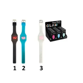 Ρολόι Χειρός iTOTAL Σιλικόνης CM3307 GLITTER TOUCH