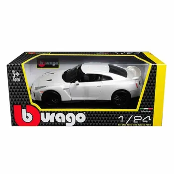 BURAGO ΜΕΤΑΛΛΙΚΟ ΑΥΤΟΚΙΝΗΤΟ NISSAN GT-R WHITE 2017