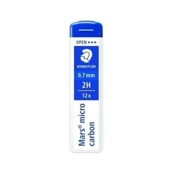 STAEDTLER 12 ΜΥΤΕΣ ΜΟΛΥΒΙΟΥ MARS MICRO CARBON ΠΑΧΟΥΣ 0.7ΜΜ ΤΥΠΟΥ 2H