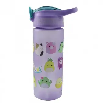 Παγούρι Πλαστικό PCTG με Καλαμάκι Squishmallows 600ml (574-20217)