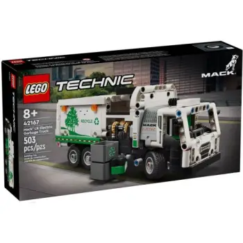 LEGO® Technic: Mack® LR Electric Garbage Truck