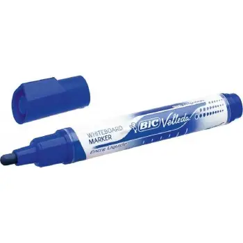 ΜΑΡΚΑΔΟΡΟΣ ΛΕΥΚΟΥ ΠΙΝΑΚΑ ΜΠΛΕ VELLEDA BIC
