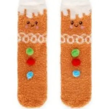Legami Αντιολισθητικές Κάλτσες - Non-Slip Socks - Its A Match! Gingerbread - Kid KCSXS0006